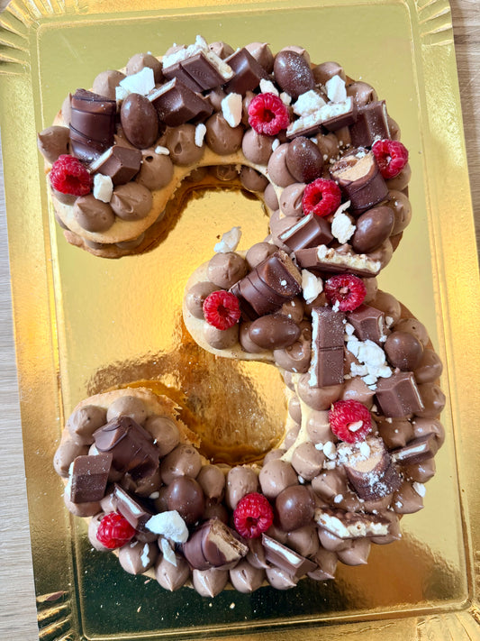 Number Cake Nutella